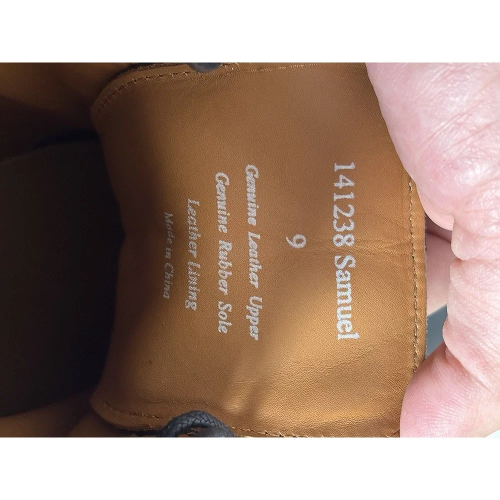Dunross & Sons Black Chelsea Boots Size 13